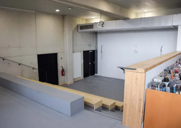 Espace micro-folie en construction