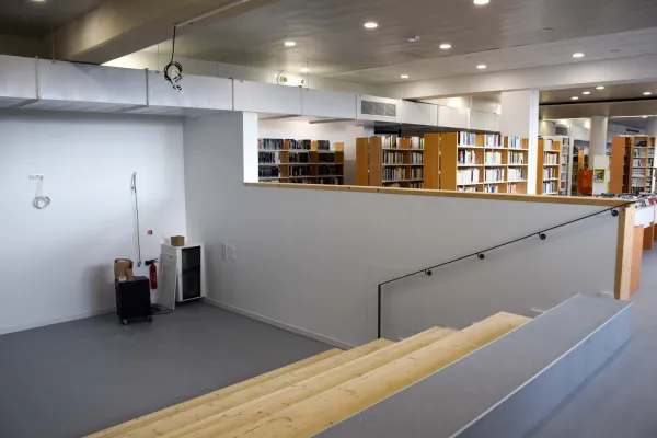Espace micro-folie en construction