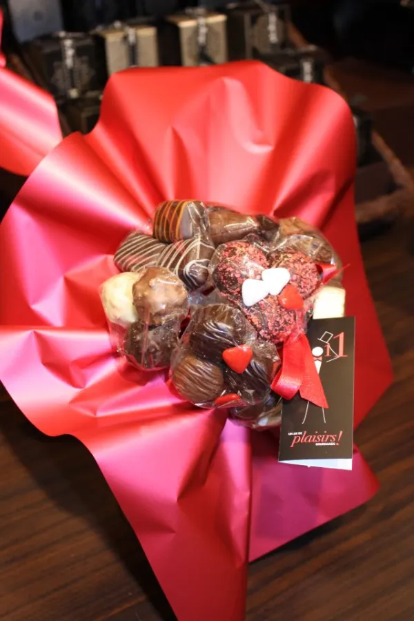 Bouquets de chocolats