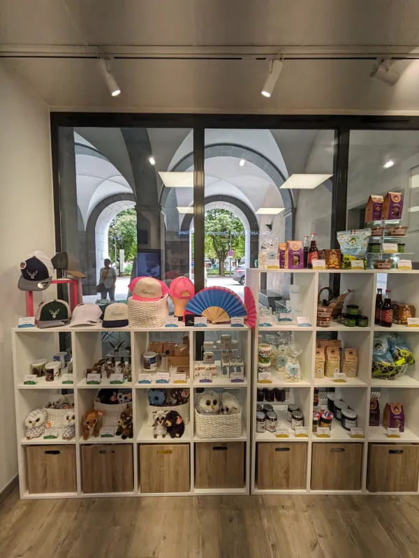 boutique de l'office de tourisme