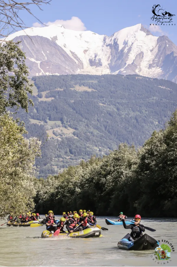 Navigation LOISIRS-SPORTS-AVENTURES-Canoë-raft-Passy-Arve-River Explorer Original-Adventures Payraud Session Raft © ©